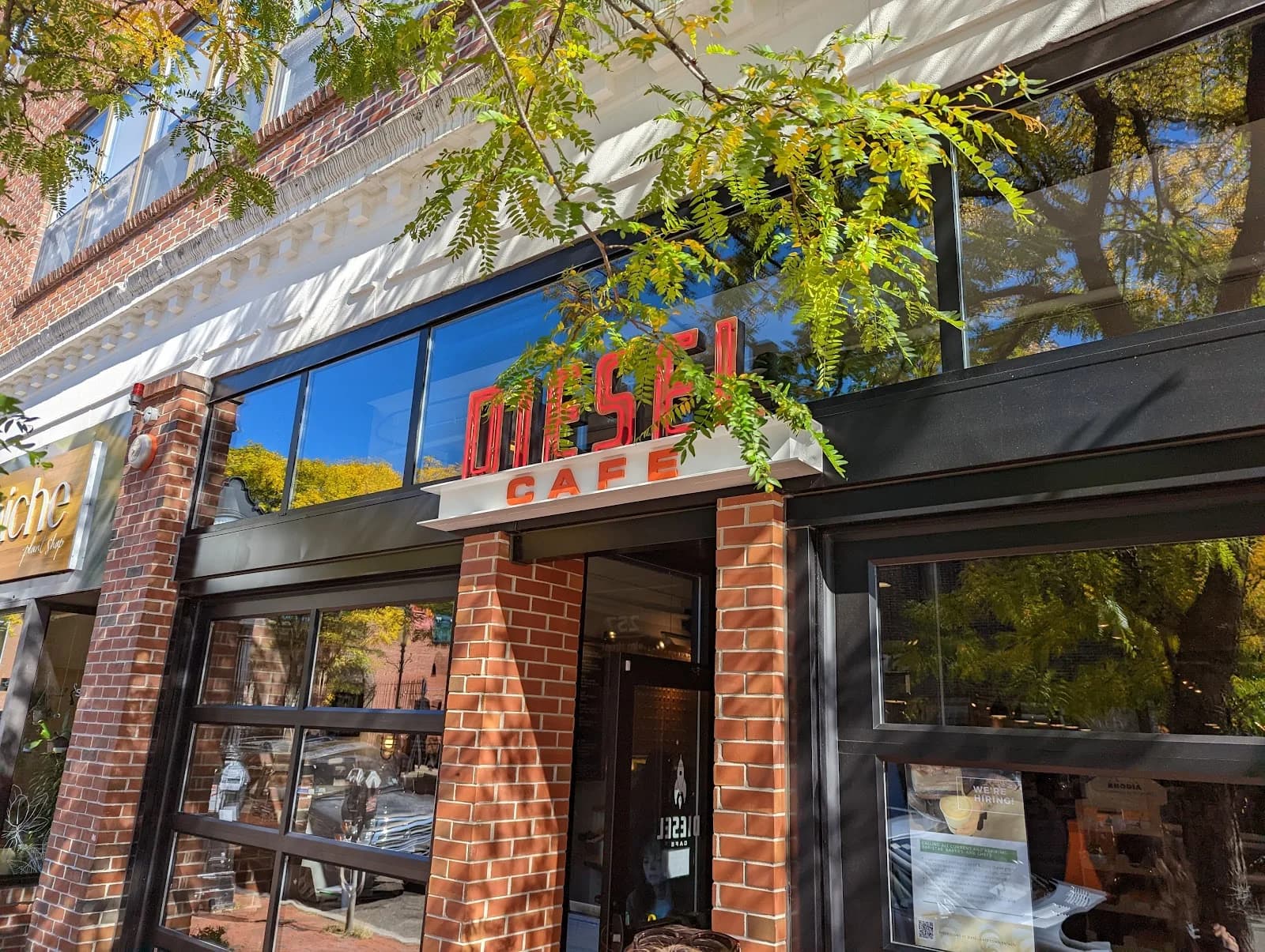 Diesel Cafe in Somerville, specialty coffee cafe