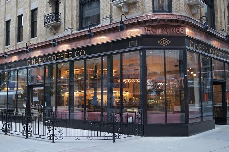 Dineen Coffee Co. in Toronto, specialty coffee cafe