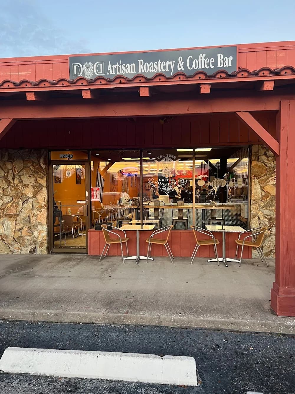 D.O.D. Coffee Roastery in Clearwater, specialty coffee roaster