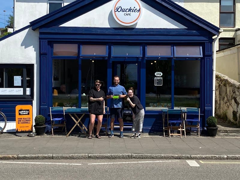 Duckies Cafe in Hayle, specialty coffee cafe