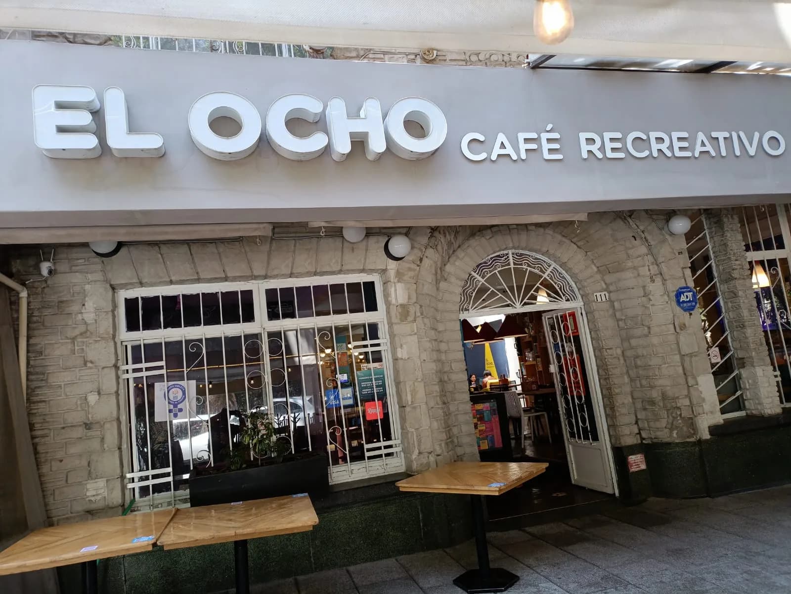 El Ocho in Mexico City, specialty coffee cafe