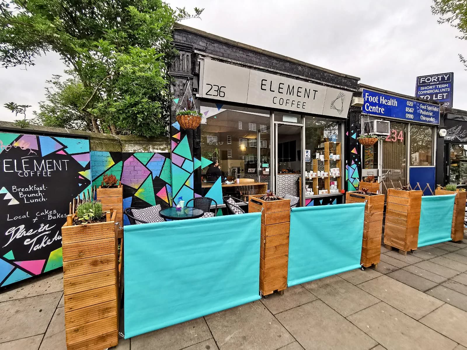Element Coffee in London, specialty coffee roaster