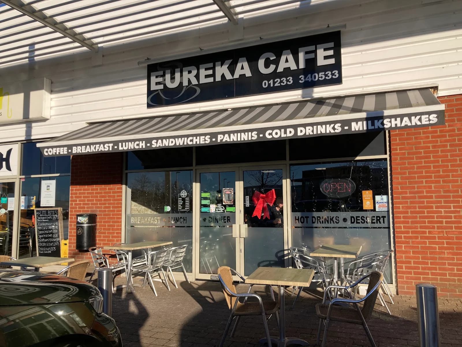 Eureka Cafe in Ashford, specialty coffee cafe