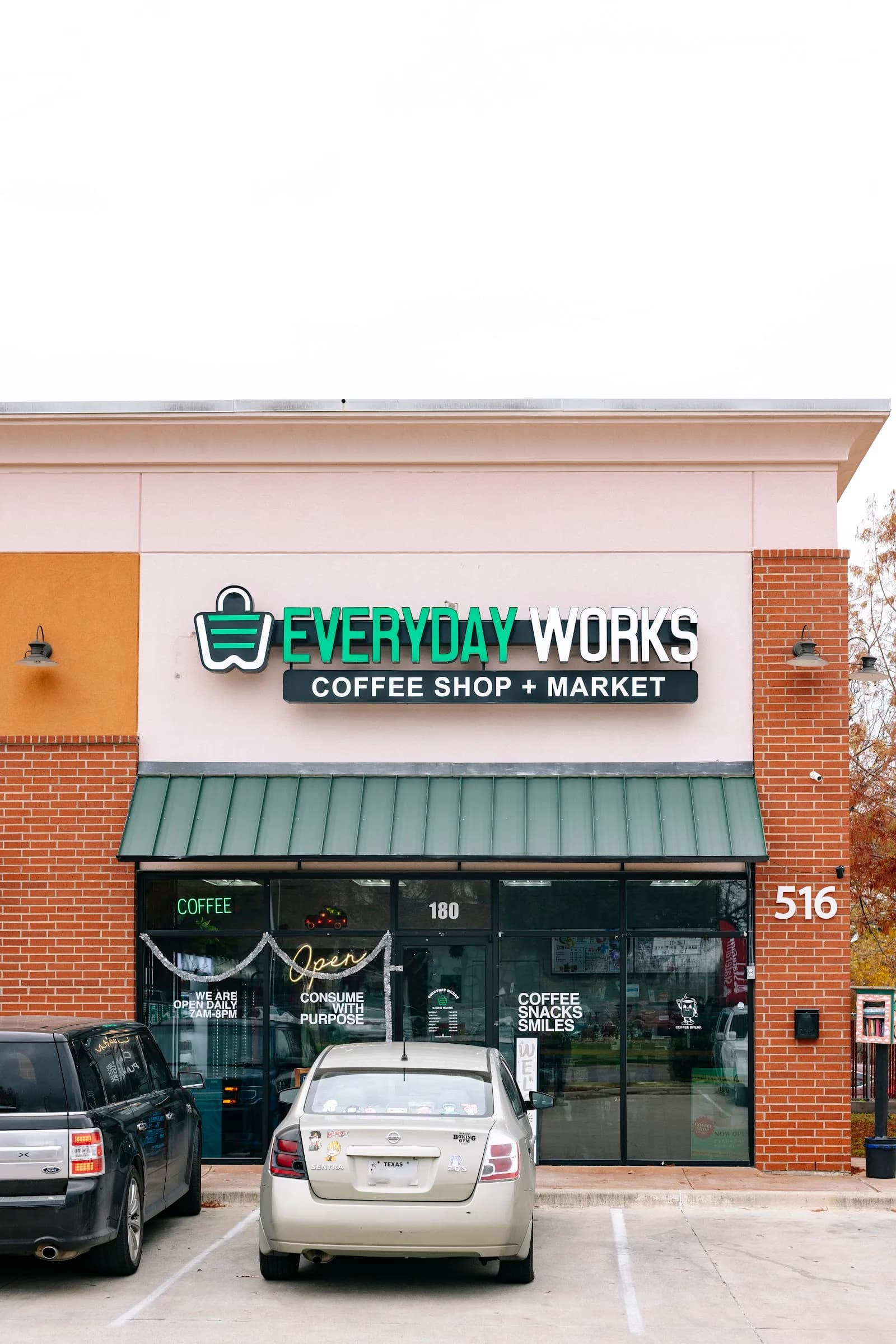 Everyday Works in Dallas, specialty coffee cafe