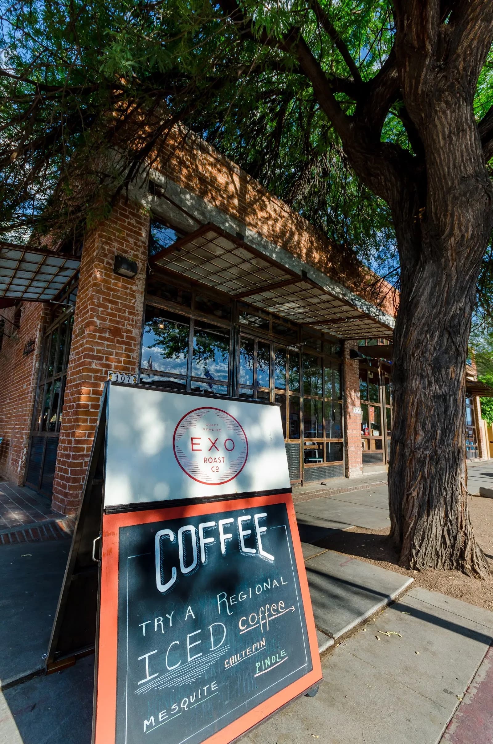 Exo Roast Co in Tucson, specialty coffee cafe