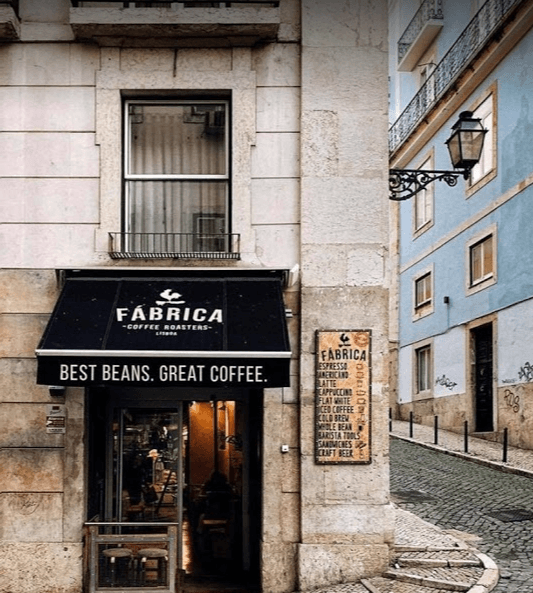 Fábrica Coffee Roasters in Lisbon, specialty coffee roaster