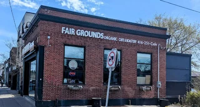Fair Grounds Organic Cafe & Roastery in Etobicoke, specialty coffee roaster
