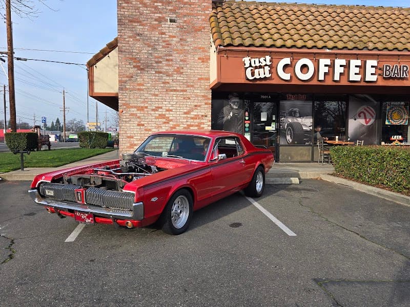 Fast Cat Coffee in Sacramento, specialty coffee cafe