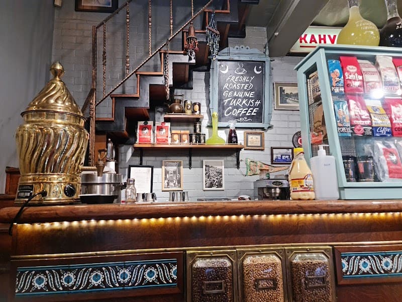Fazil Bey's Turkish Coffee in Istanbul, specialty coffee cafe