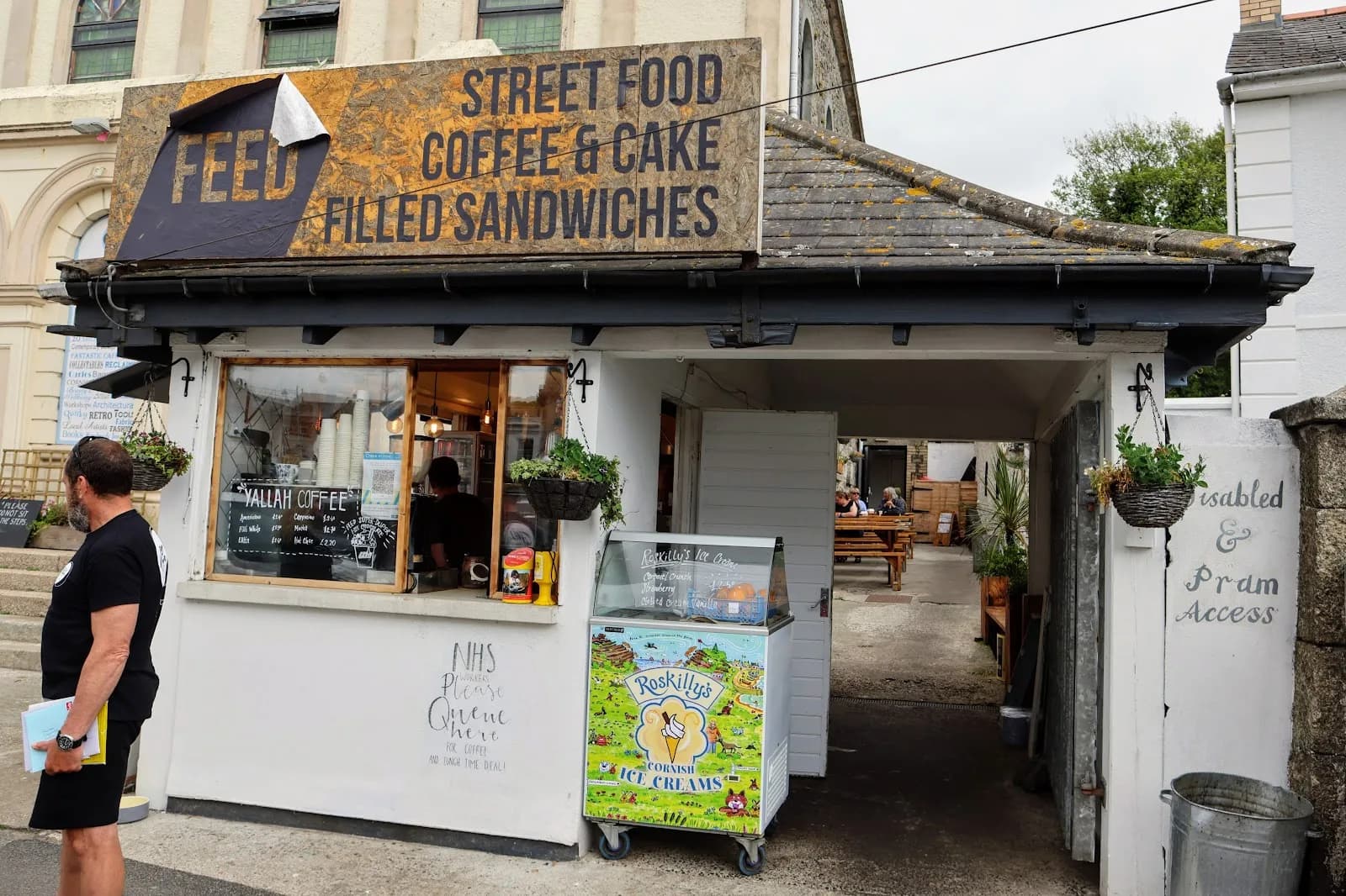 Feed in Hayle, specialty coffee cafe