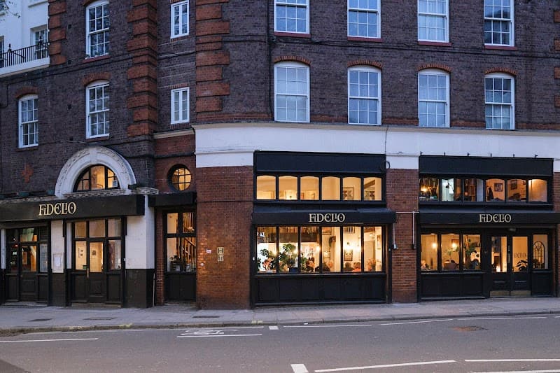 Fidelio Cafe Farringdon in London, specialty coffee cafe