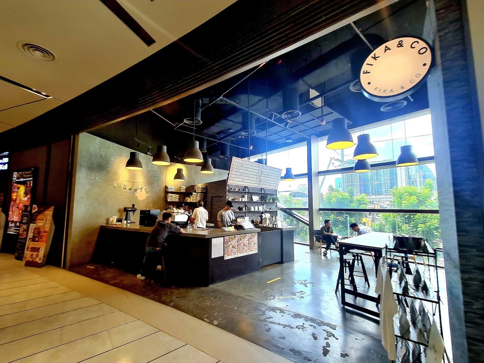 Fika & Co. Cafe in Bangkok, specialty coffee cafe