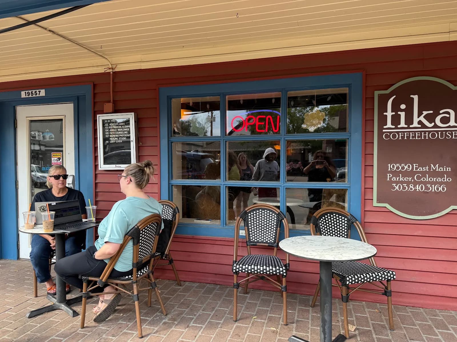 Fika Coffee House in Parker, specialty coffee cafe