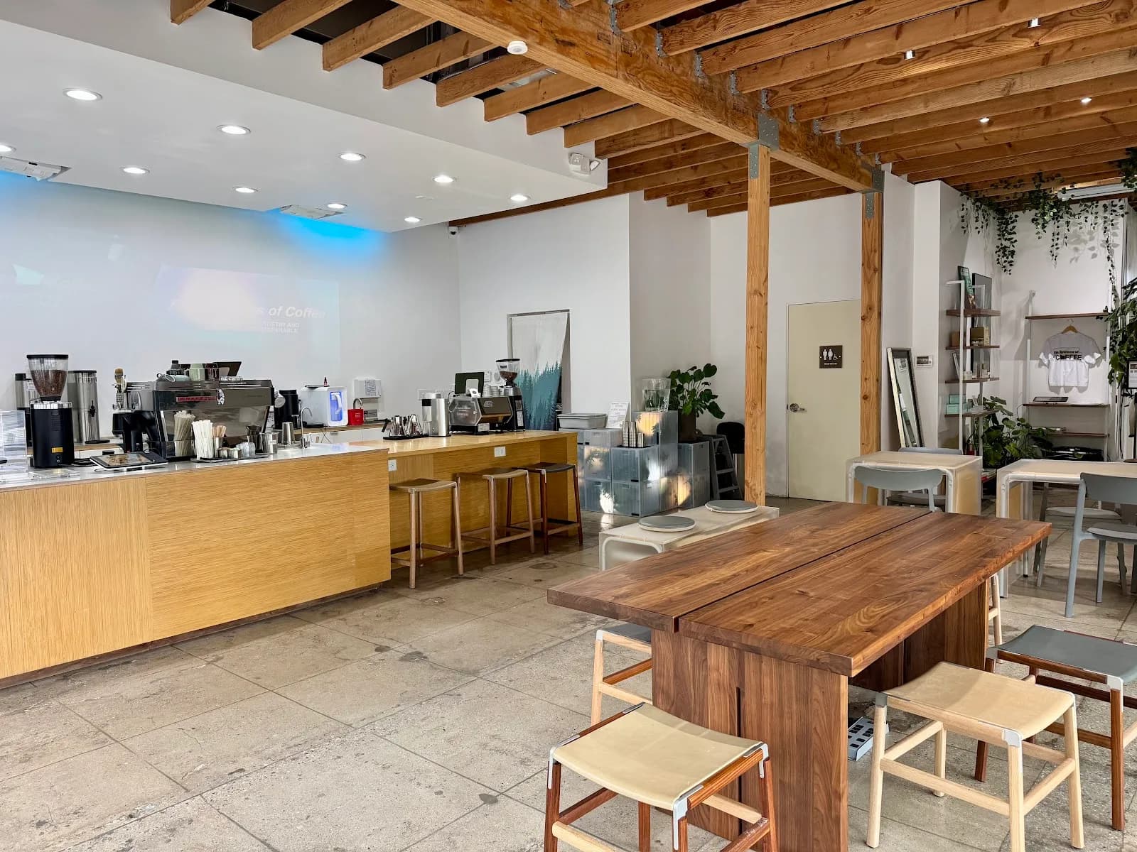 File Systems of Coffee in Los Angeles, specialty coffee cafe