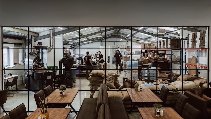 Fire & Flow Coffee Roastery & Espresso Bar in Cirencester Abbey, specialty coffee roaster