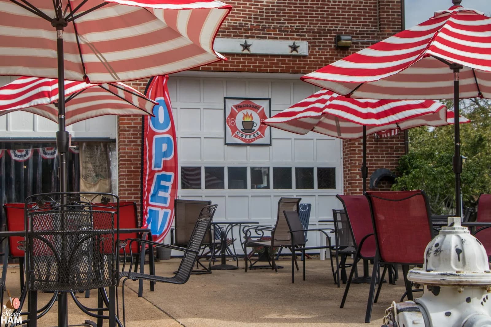 Firehouse Coffee 1881 in Hampton, specialty coffee cafe