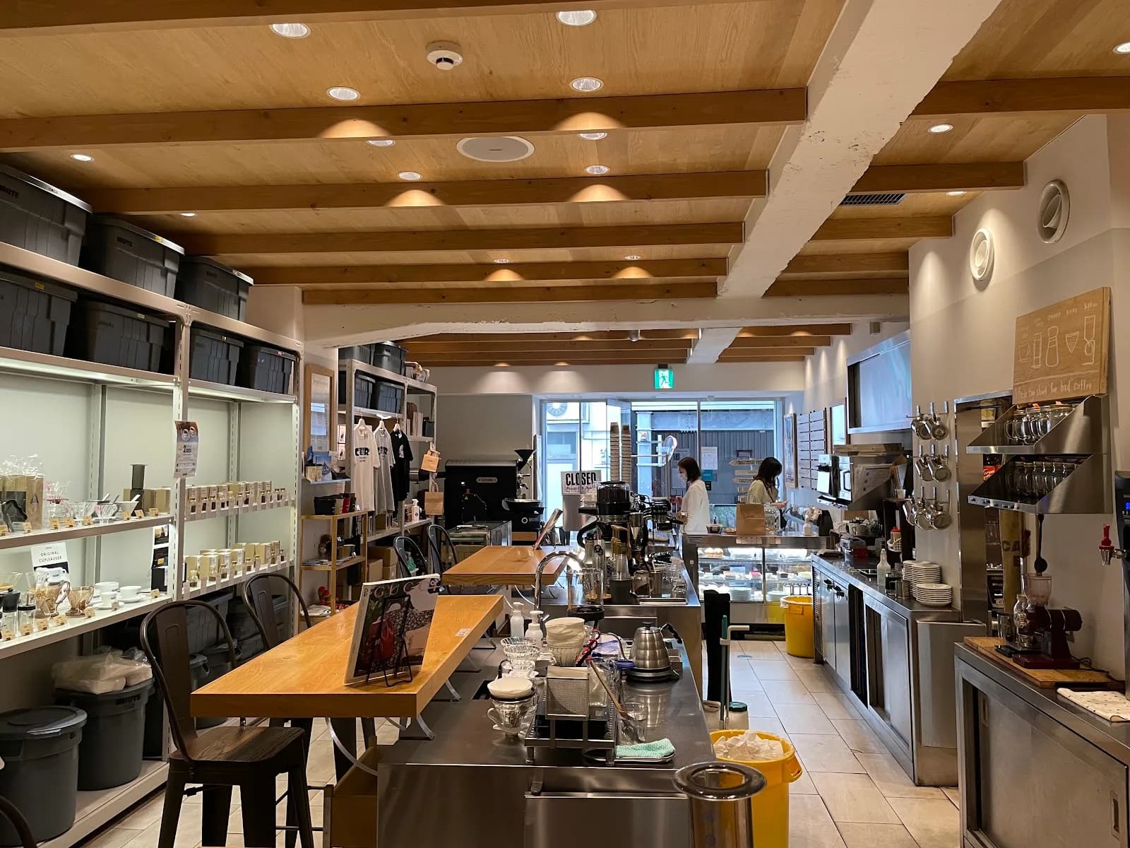 Flat White Coffee Factory in Sendai, specialty coffee cafe