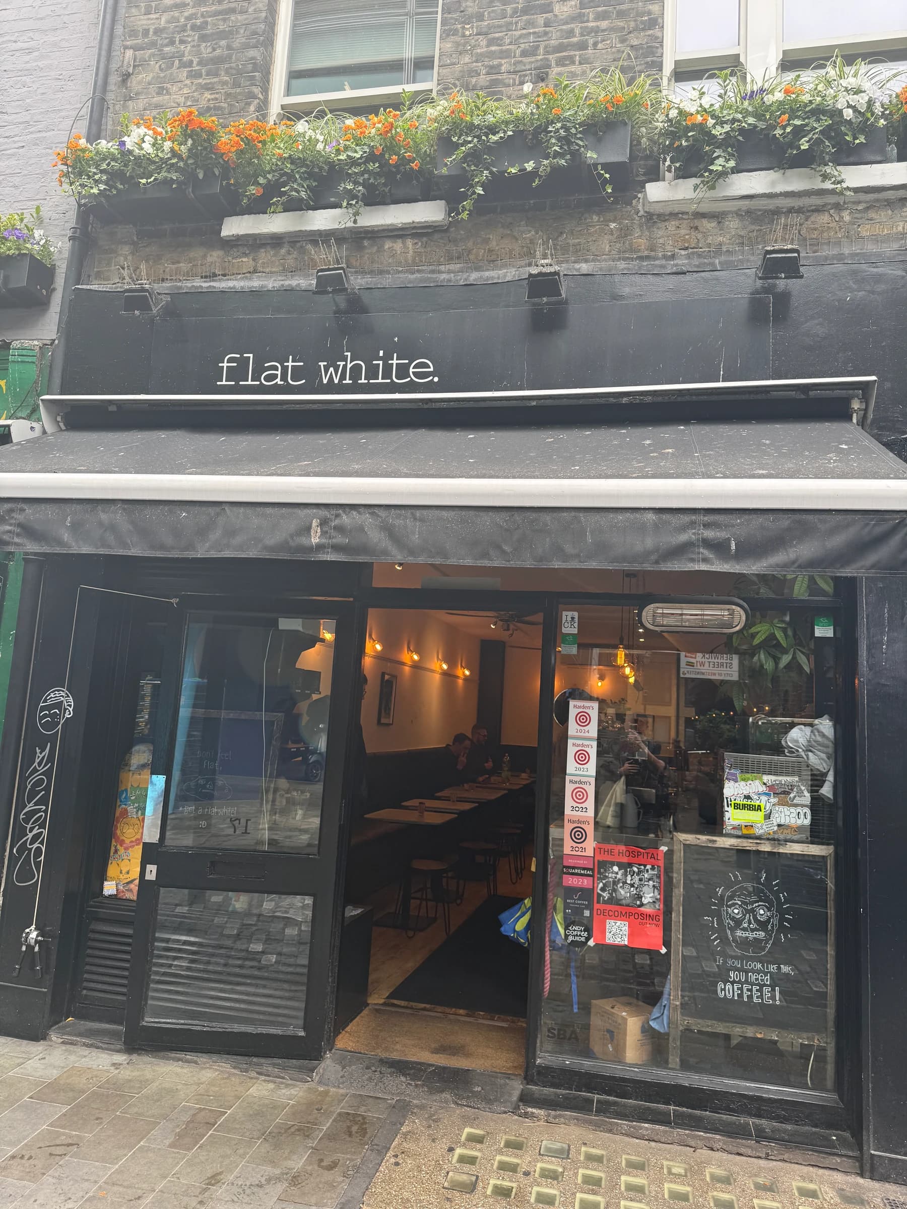 flat white, soho, london