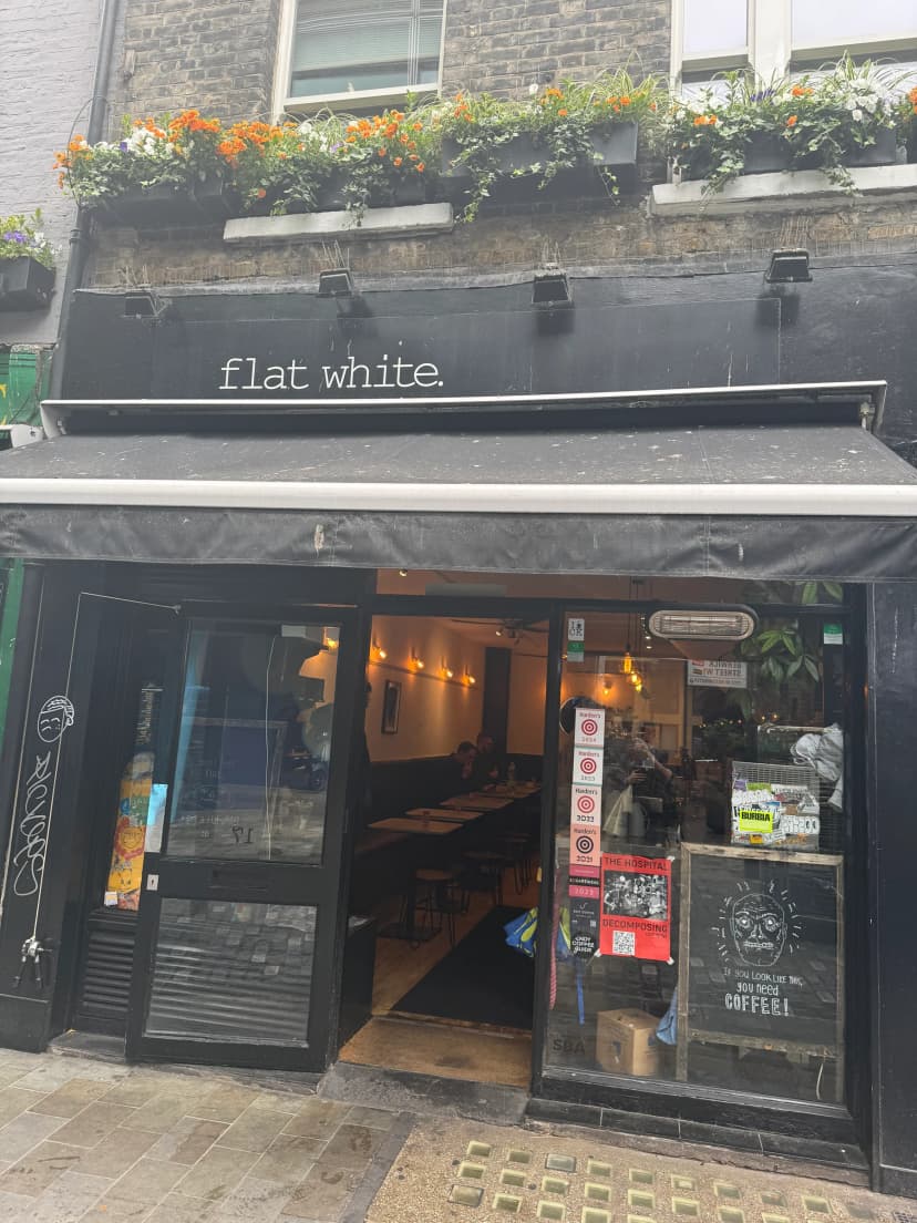 flat white, soho, london