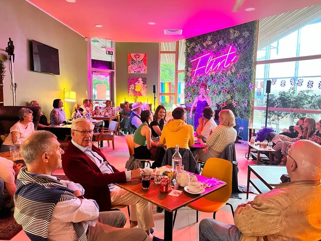 Flirt Cafe Bar in Bournemouth, specialty coffee cafe