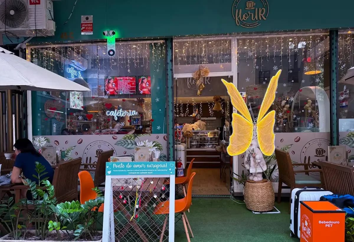Florir - Café Bistrô Copacabana in Rio de Janeiro, specialty coffee cafe