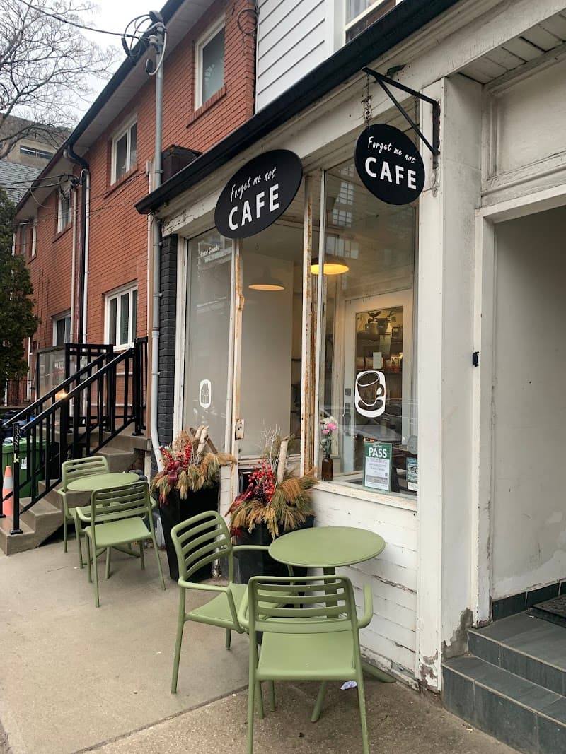 Forget Me Not Coffee in Toronto, specialty coffee cafe