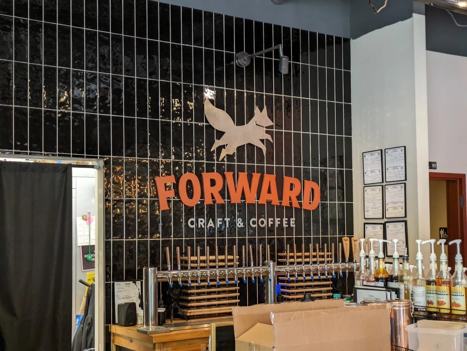 Forward Craft & Coffee in Madison, specialty coffee cafe
