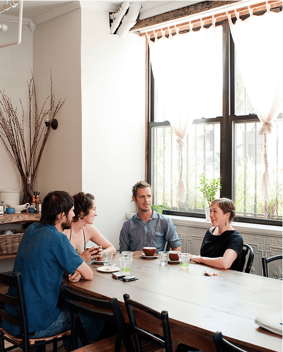 Four & Twenty Blackbirds in New York City, specialty coffee cafe