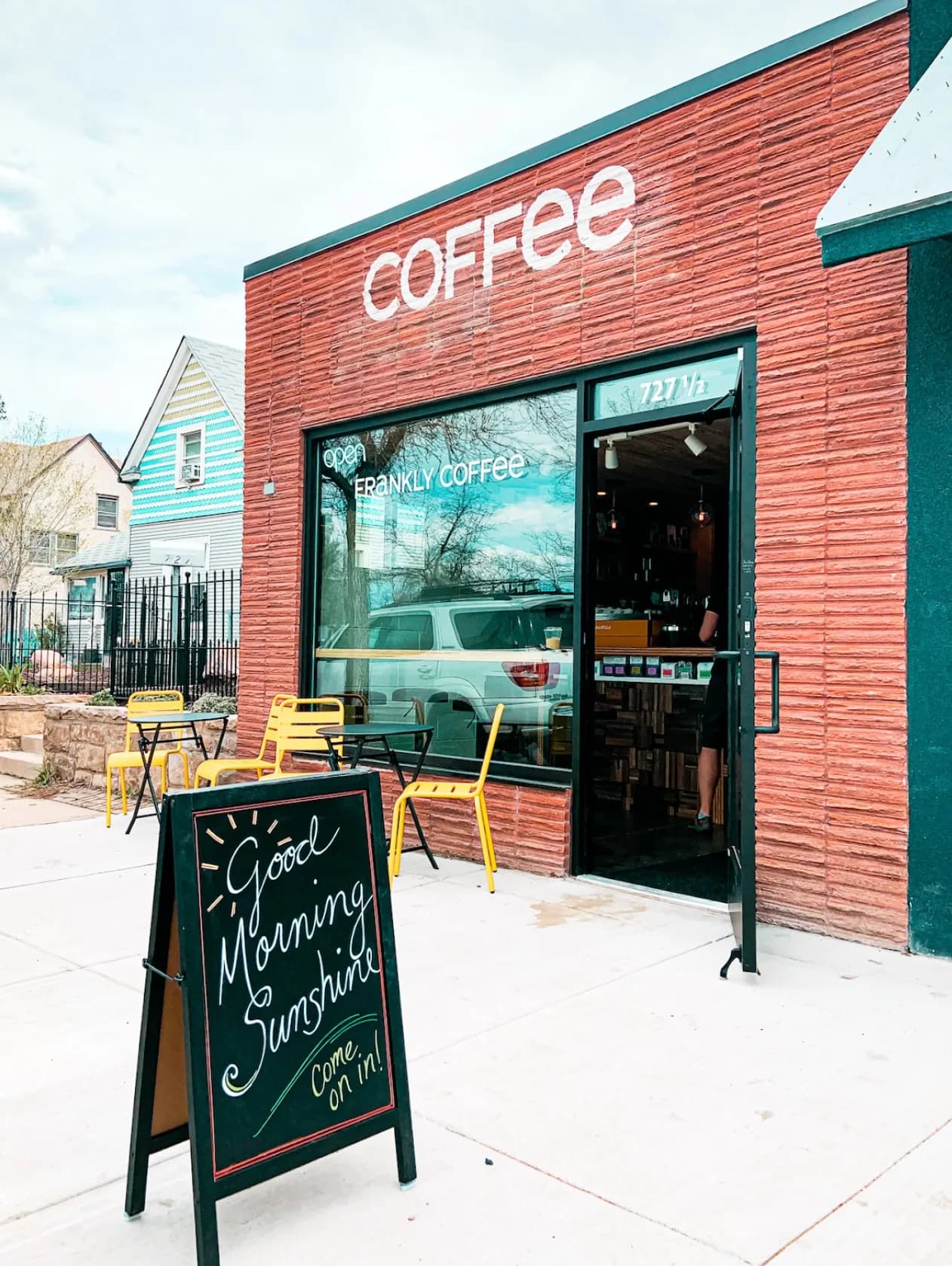 Frankly Coffee in Colorado Springs, specialty coffee cafe