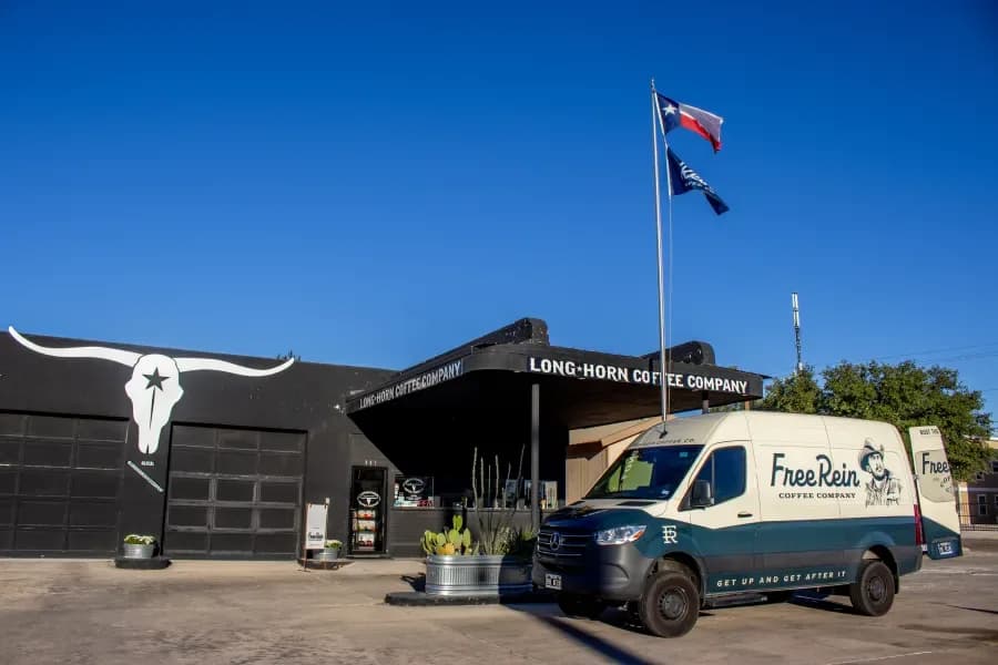 Free Rein Coffee in San Angelo, specialty coffee roaster
