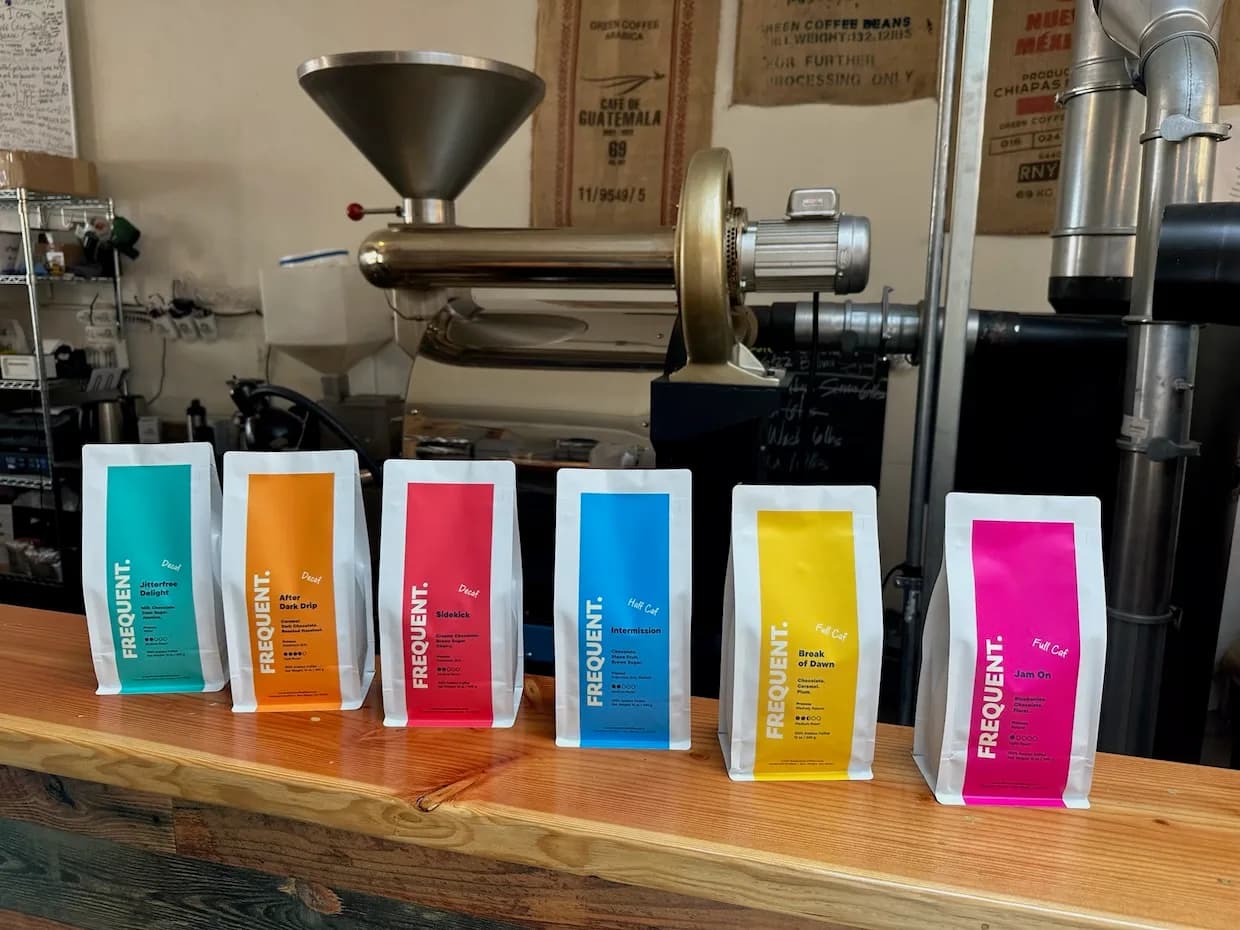 Frequent Coffee in San Diego, specialty coffee roaster