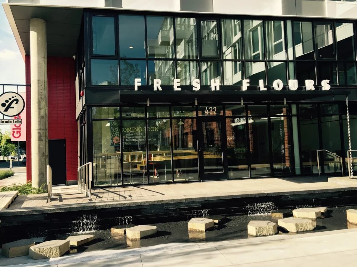 Fresh Flours South Lake Union in Seattle, specialty coffee cafe