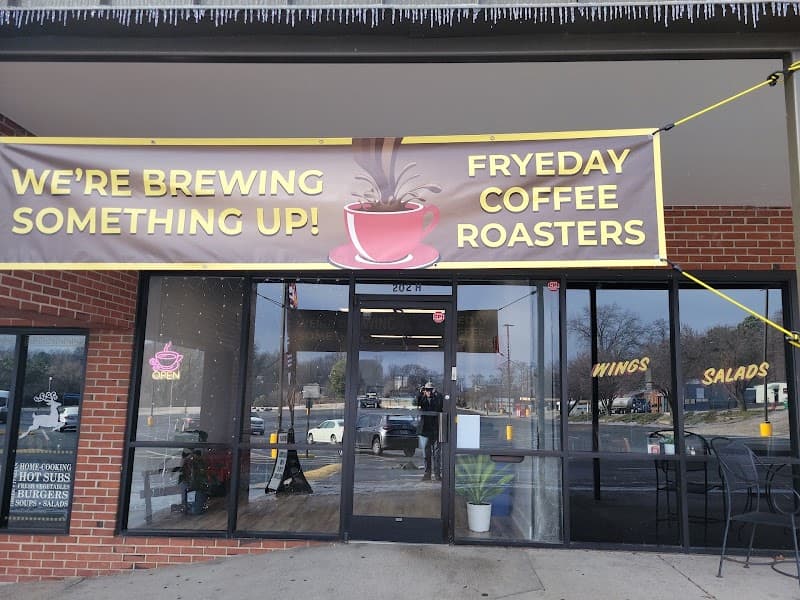 Fryeday Coffee Roasters in Lowell, specialty coffee cafe
