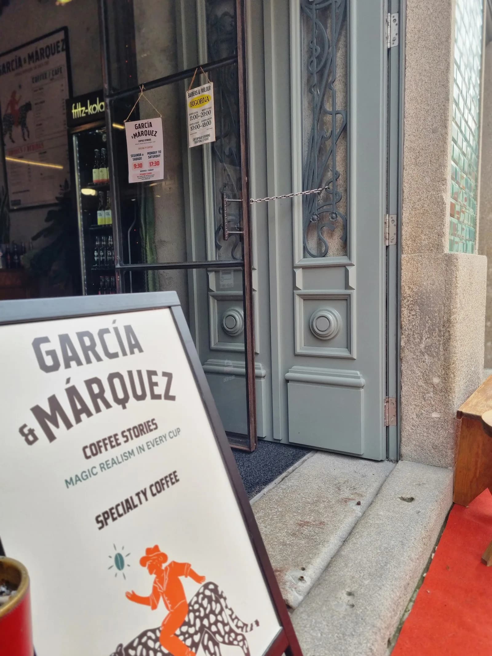 Garcia & Marquez - Coffee Stories in Porto, specialty coffee cafe