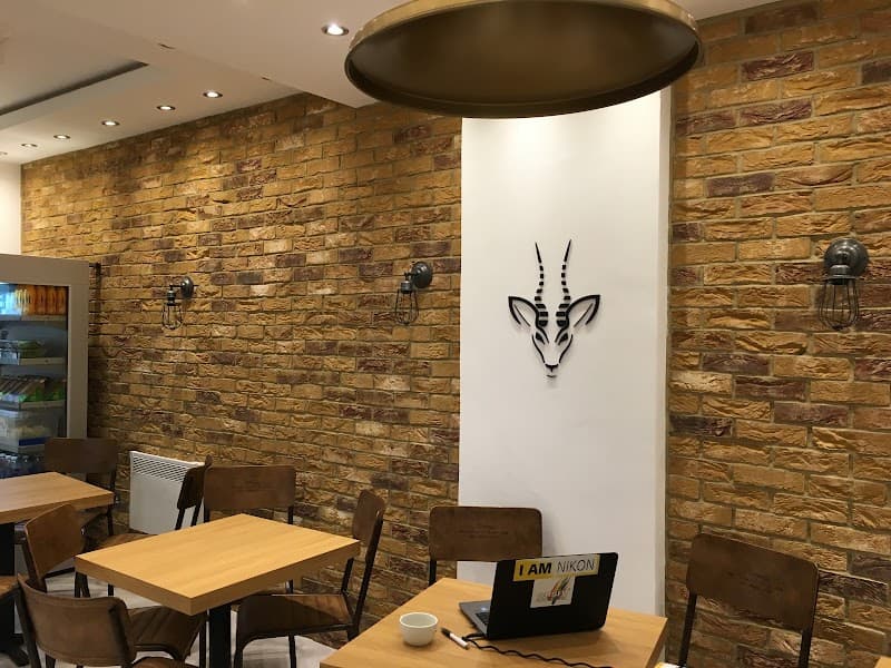 Gazelle Dates in London, specialty coffee cafe