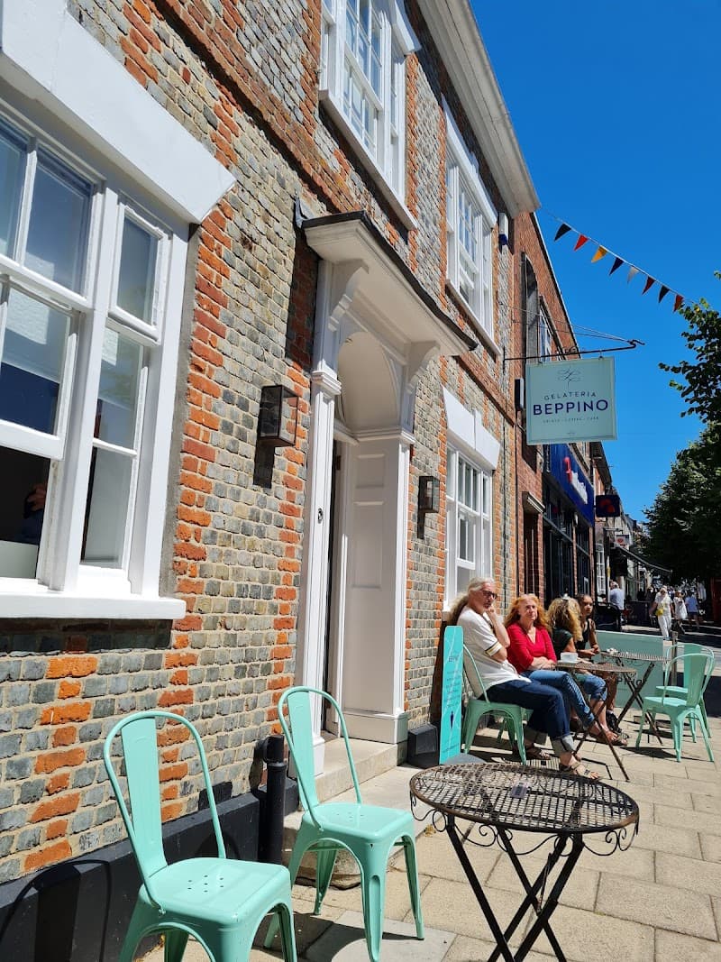 Gelateria Beppino in Bridport, specialty coffee cafe