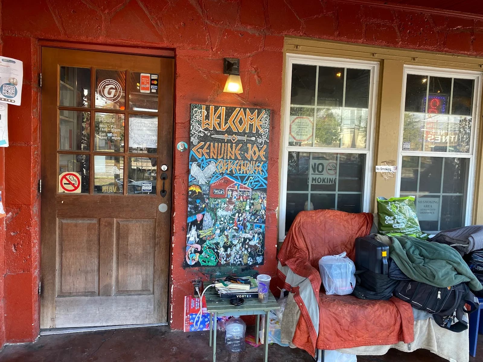 Genuine Joe Coffeehouse in Austin, specialty coffee cafe