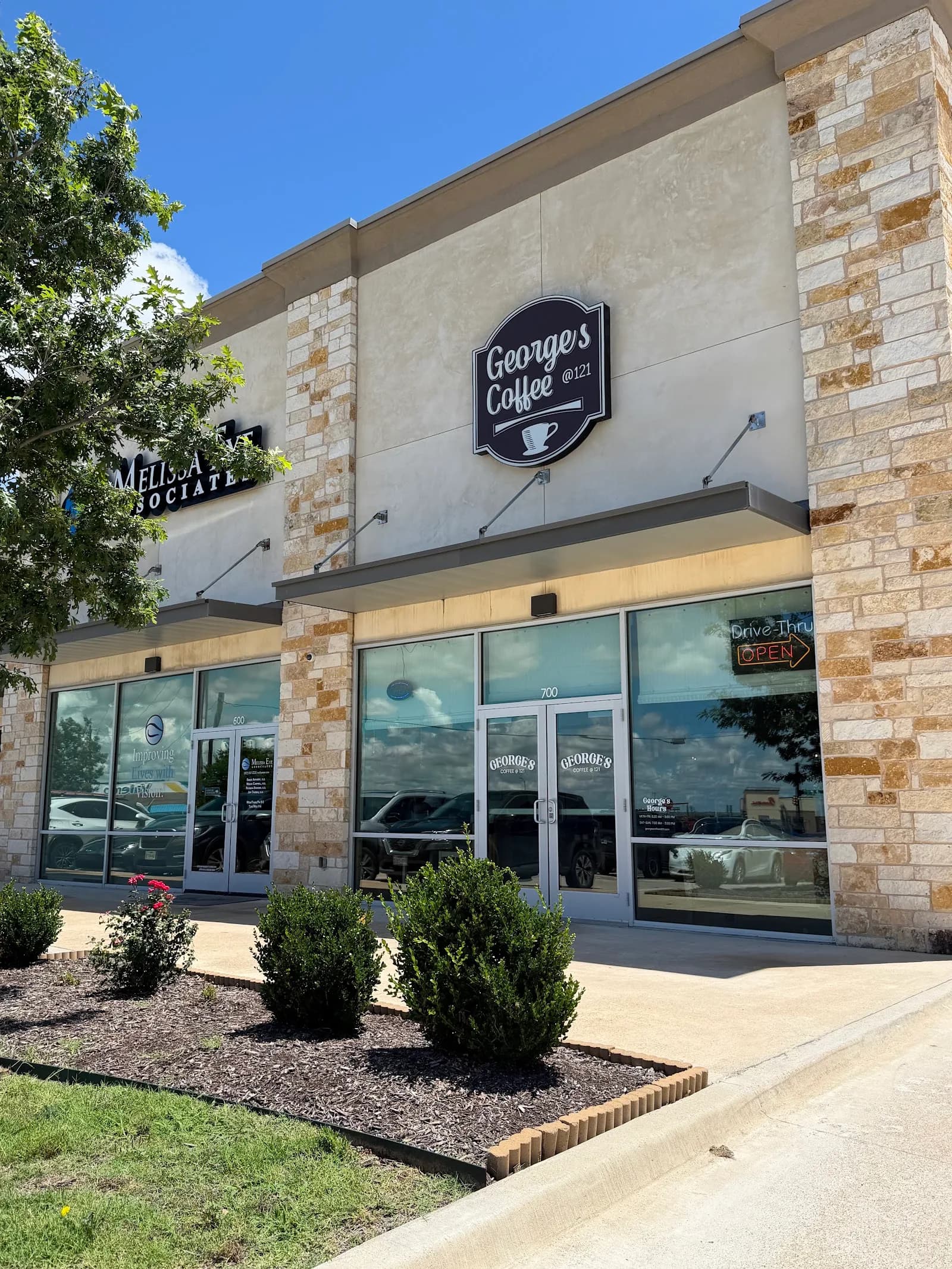 Georges Coffee @ 121 in Celina, specialty coffee cafe
