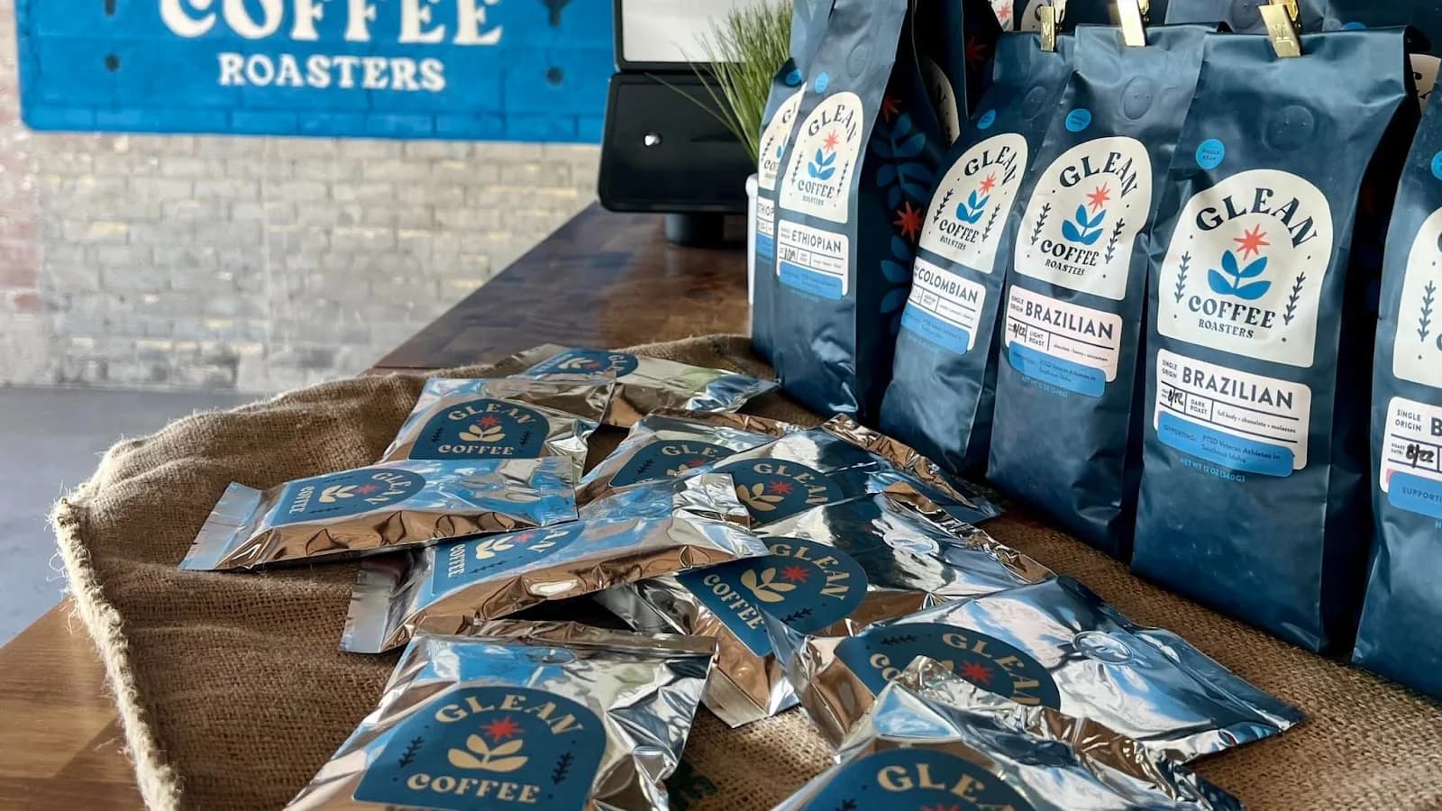 Glean Coffee Roasters in Pocatello, specialty coffee roaster