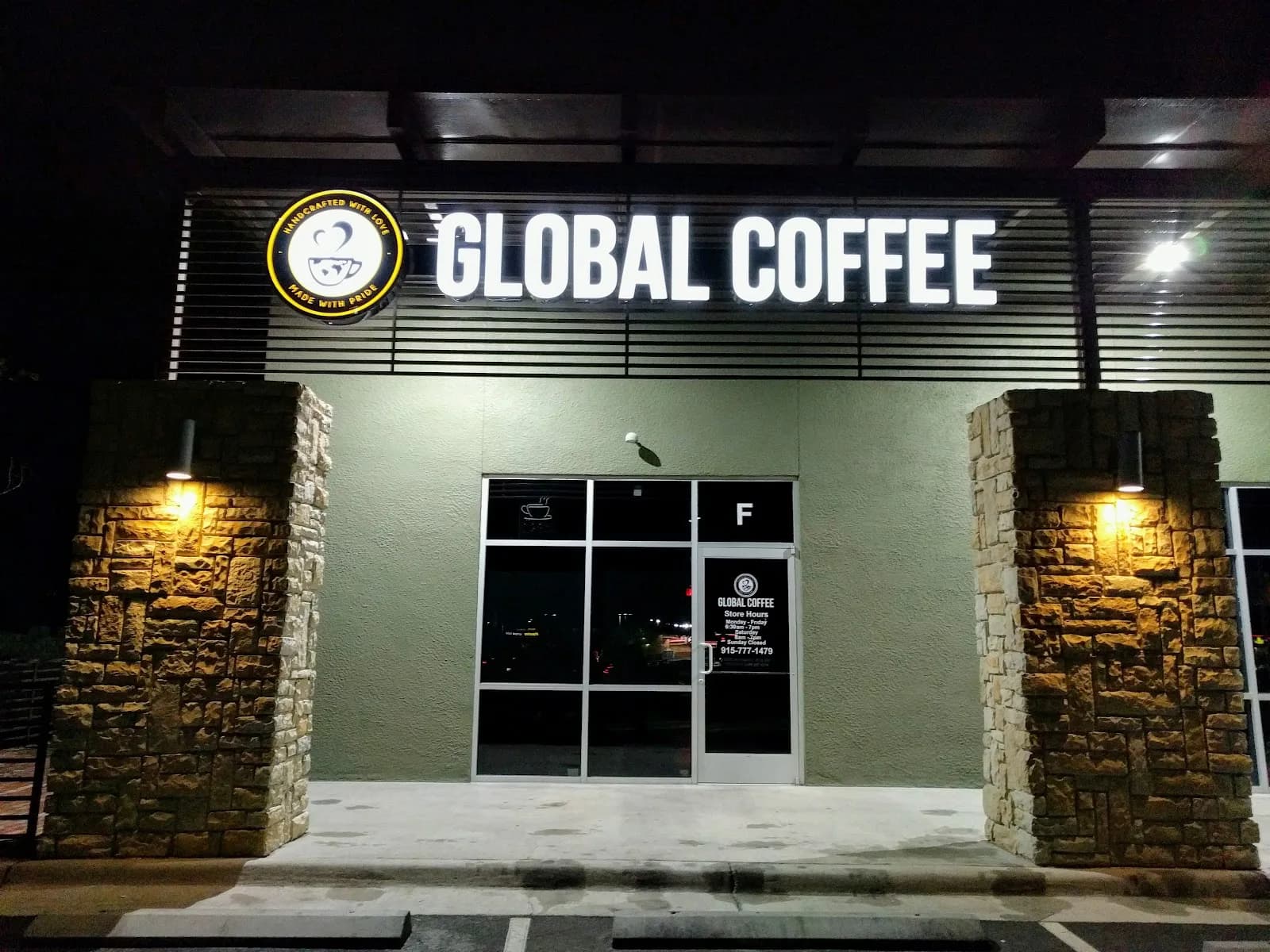 Global Coffee Roasters in El Paso, specialty coffee cafe