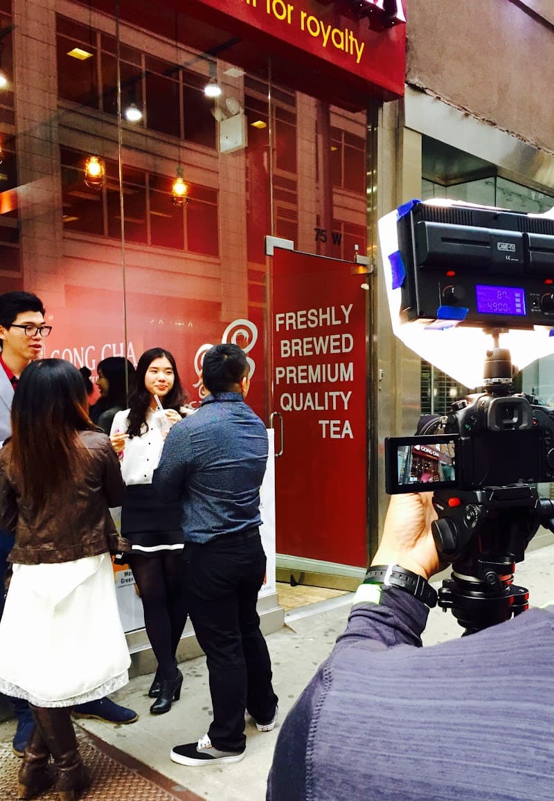 Gong Cha in New York City, specialty coffee cafe