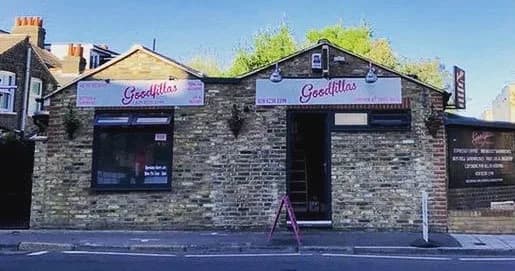 Goodfillas Sandwich & Coffee House. in London, specialty coffee cafe