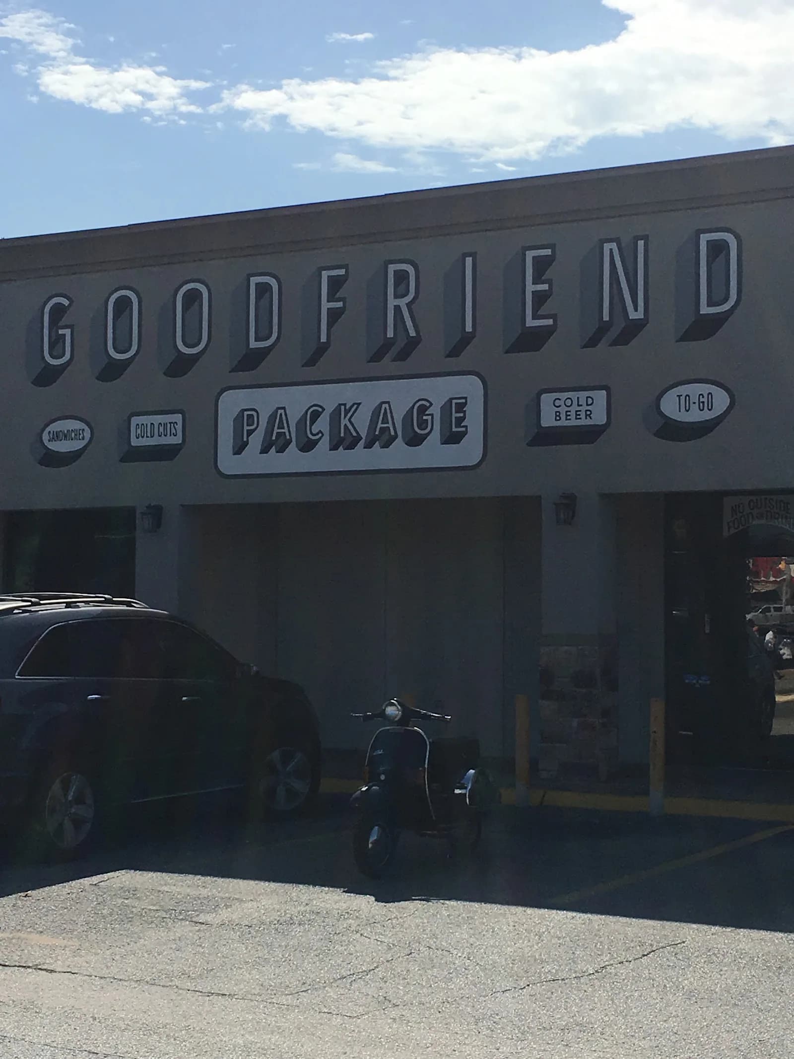 Goodfriend Package in Dallas, specialty coffee cafe