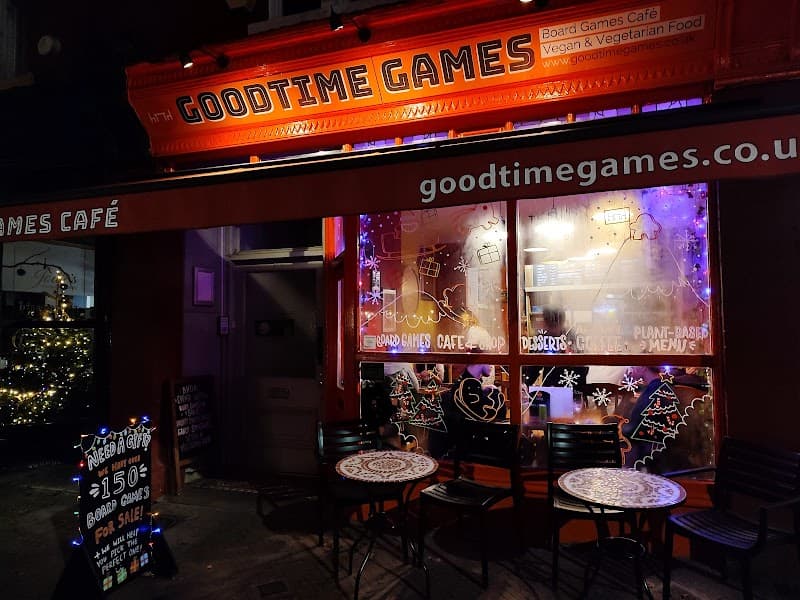 Goodtime Games in Manchester, specialty coffee cafe