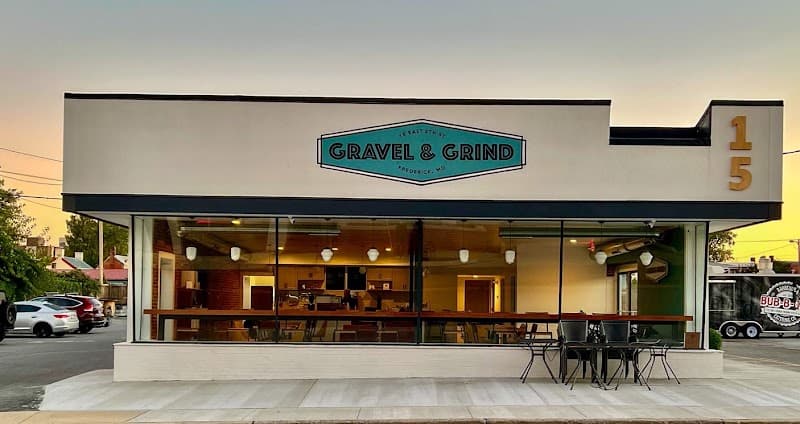 Gravel & Grind in Frederick, specialty coffee cafe
