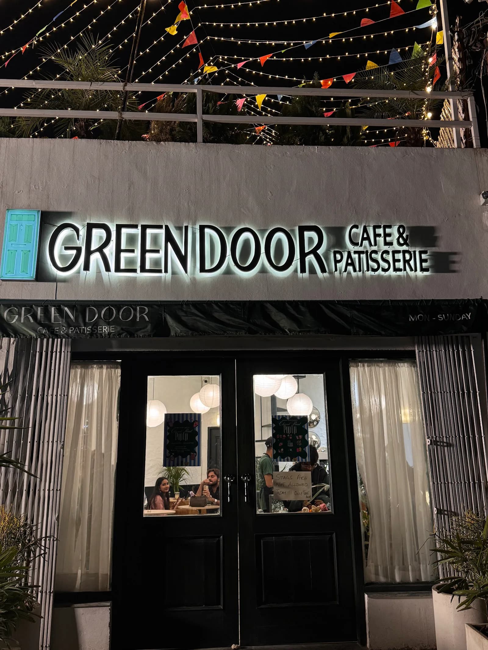 GreenDoor in Los Angeles, specialty coffee cafe