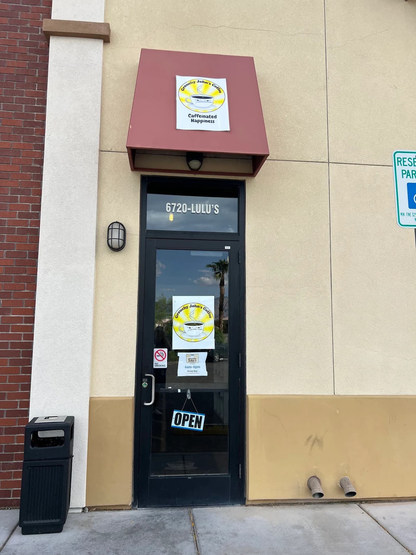 Grouchy John's Coffee in Las Vegas, specialty coffee cafe