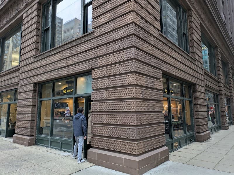 Ground Up Coffee & Bites in Chicago, specialty coffee cafe