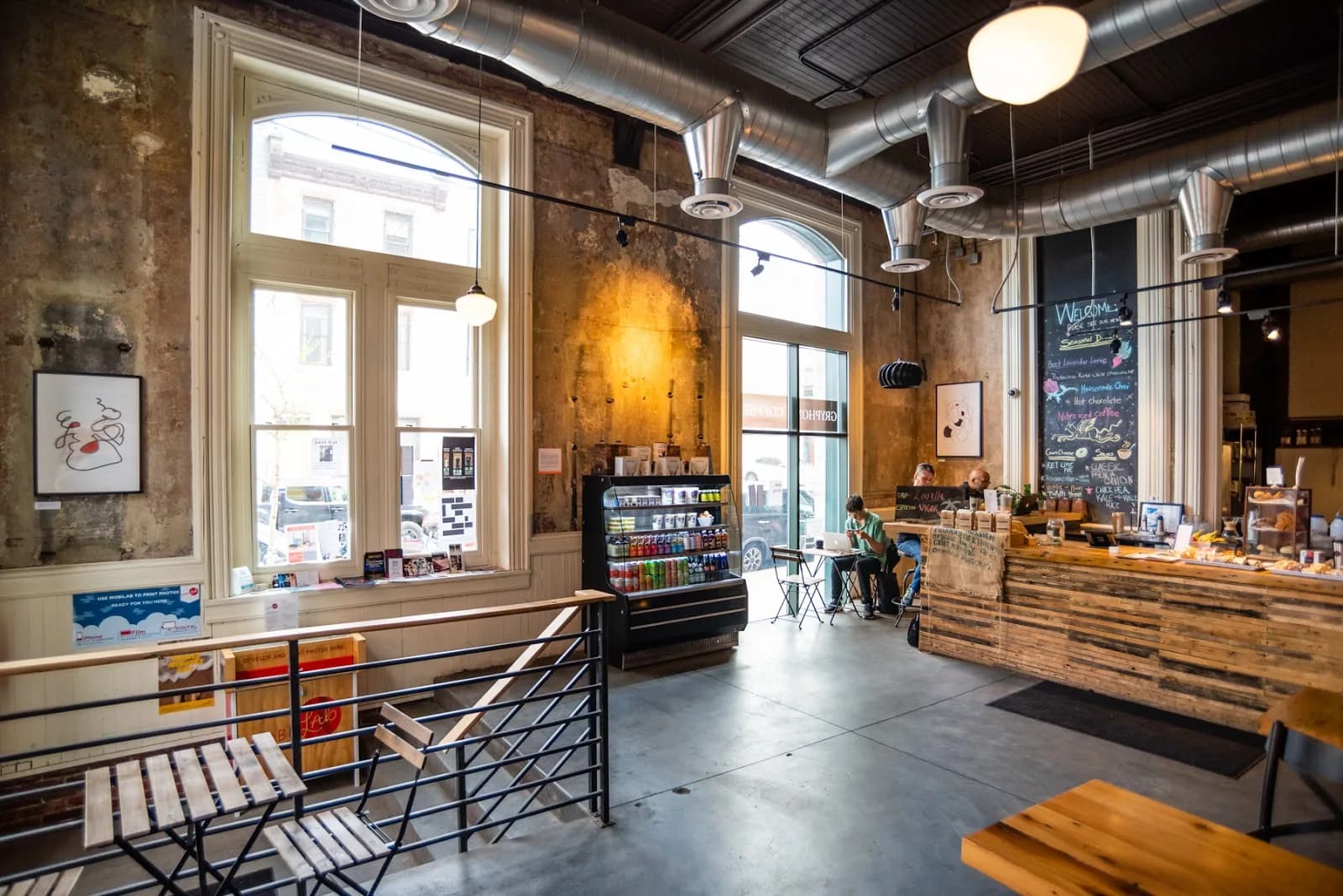Gryphon Cafe in Philadelphia, specialty coffee cafe