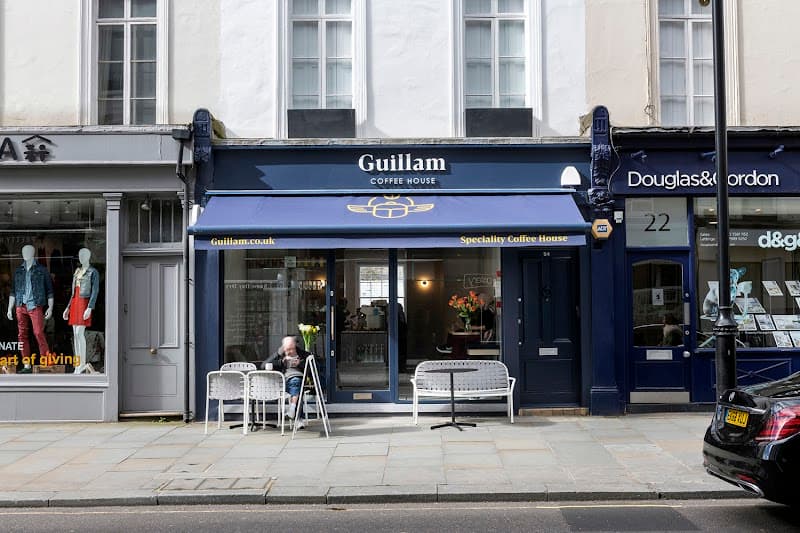 Guillam Coffee House in London, specialty coffee cafe